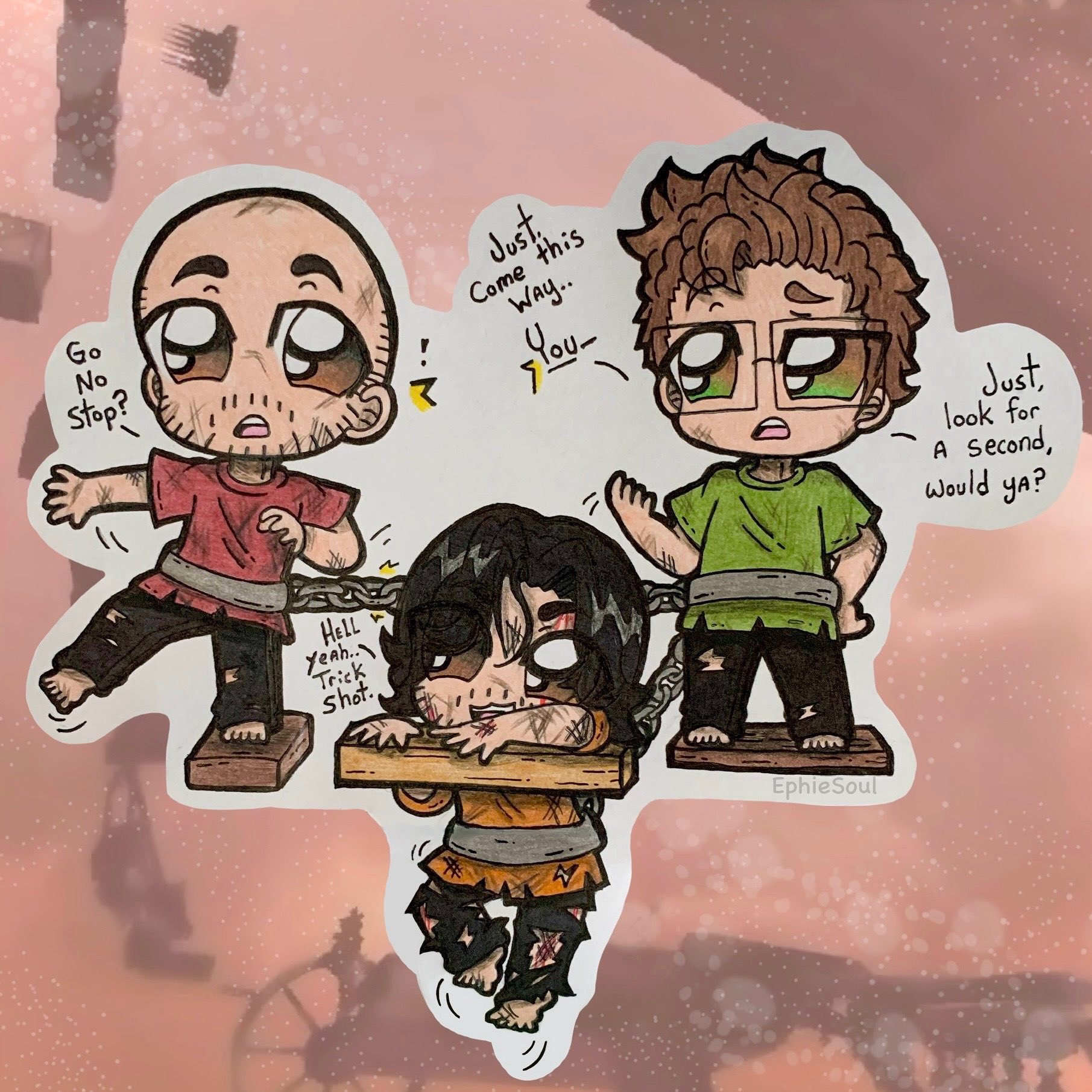 EphieSoup 🥣 on X: “⛓️ Chained Together ⛓️ #markiplier #fanart 