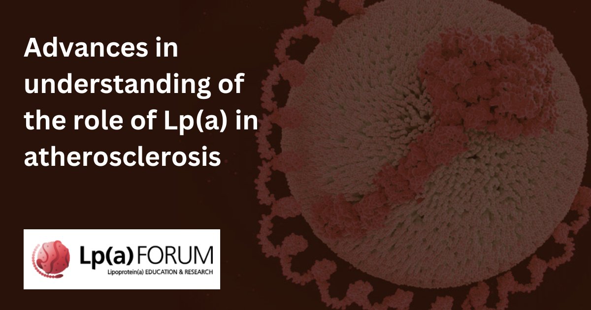 For state-of-the-art updates on advances in understanding of the role of Lp(a) in atherosclerosis, take a look at our latest videos from world-leading experts on <a href="/lpaforum/">Lpa Forum</a>

lpaforum.org

 #Lpa #CVD #cardiologists #cardiacnurses #lipidologists #GPs