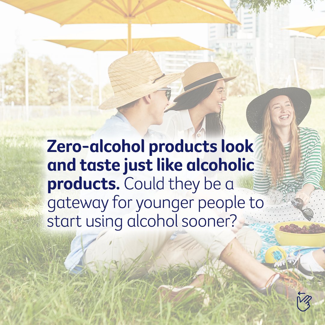 CancerCouncilOz's tweet photo. Could zero-alcohol products be a gateway into earlier alcohol use?
A new study by Cancer Council and @georgeinstitute shows zero-alcohol products appeal to 56% of 15-17-year-olds surveyed. We urge the Fed Govt to better regulate the marketing of alcoholic-branded products. https://t.co/XtosnyZfgY