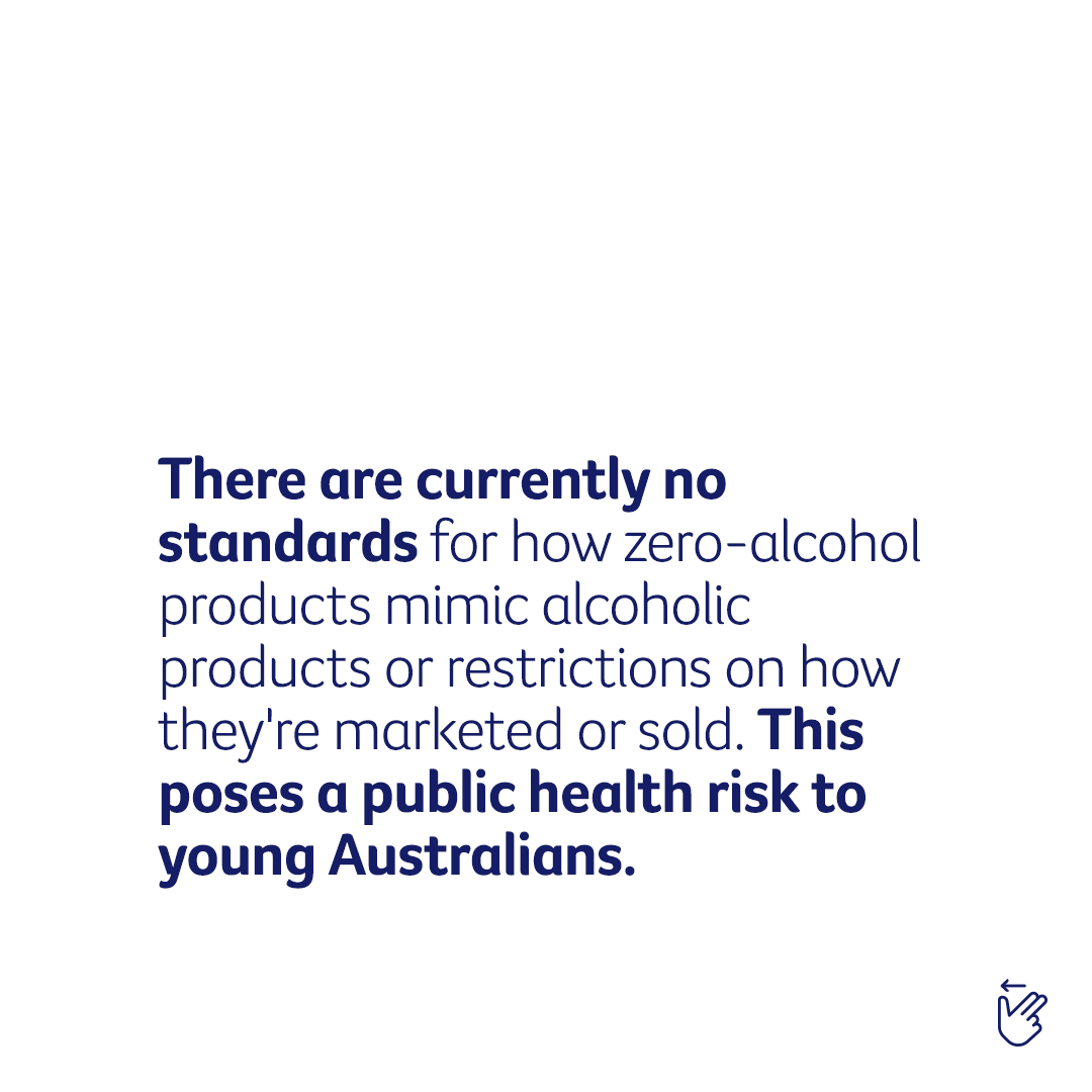 CancerCouncilOz's tweet photo. Could zero-alcohol products be a gateway into earlier alcohol use?
A new study by Cancer Council and @georgeinstitute shows zero-alcohol products appeal to 56% of 15-17-year-olds surveyed. We urge the Fed Govt to better regulate the marketing of alcoholic-branded products. https://t.co/XtosnyZfgY