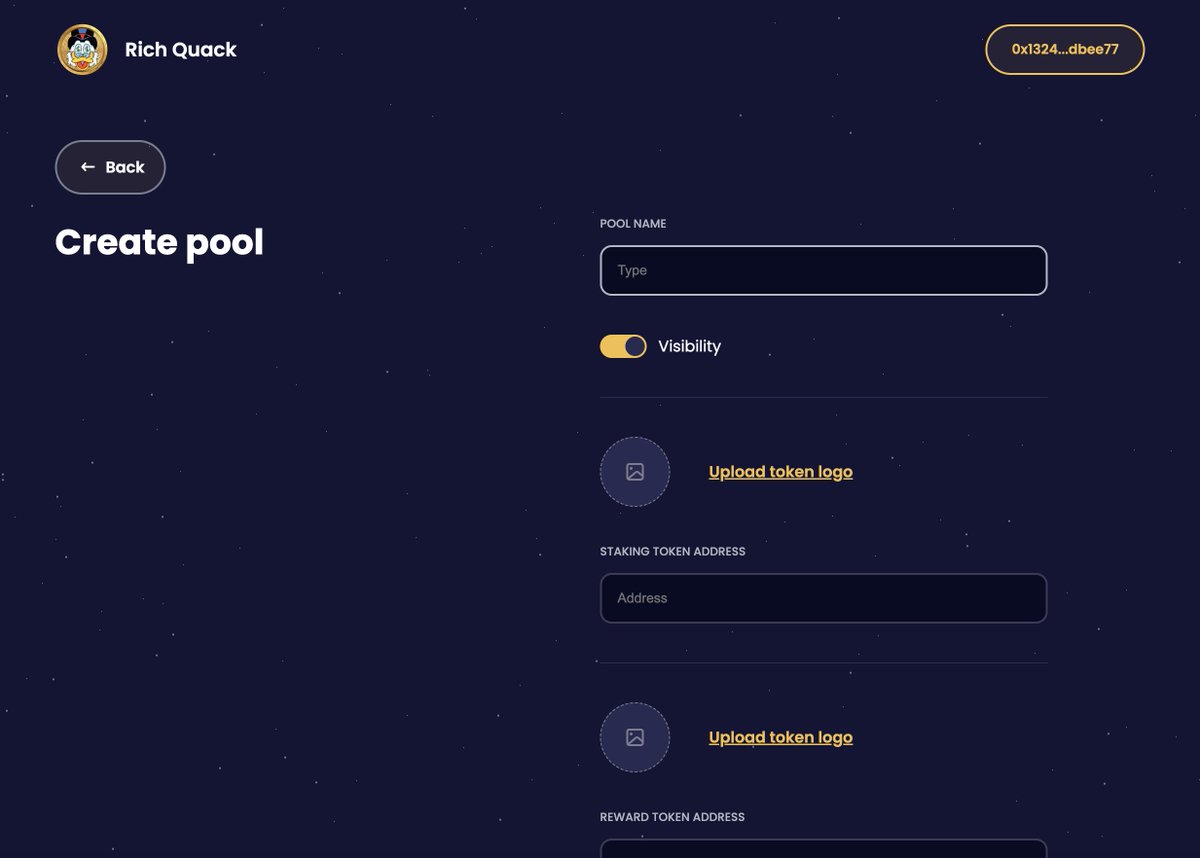 18% of $JANI is currently locked for one month, with 20 days remaining. After this period, we will bridge #JANI to the Binance Smart Chain (BSC) and launch a new staking pool on staking.richquack.com/explore

where users can stake $QUACK to earn $JANI. We will distribute 1% of $JANI