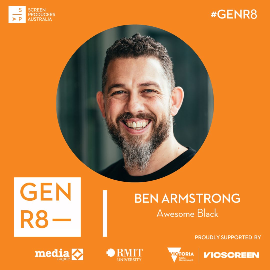 💡#GENR8 Speaker Alert: <a href="/AwesomeBlackOrg/">AwesomeBlackOrg</a>💡

Full program &amp; speaker details👇
ow.ly/hMzm50SC1hA

Register 👉 ow.ly/U4Qh50SC1hC

DATE: Wed, 14 August 2024
TIME: 8:15am – 4:30pm
VENUE: See website

Proudly supported by <a href="/MediaSuper/">Media Super</a>, <a href="/RMIT/">RMIT University</a>, <a href="/wearevicscreen/">VicScreen</a>