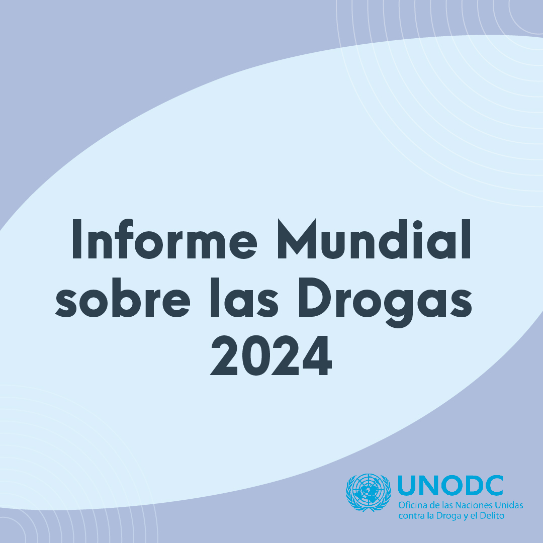 📘 Informe Mundial de #Drogas 2024

Una referencia mundial sobre los mercados de drogas, las tendencias y la evolución de las políticas. Ofrece una gran cantidad de datos y análisis e incluye varios elementos adaptados a diferentes públicos
 
🔗 bit.ly/45NsaER | <a href="/UNODC/">UN Office on Drugs & Crime</a>