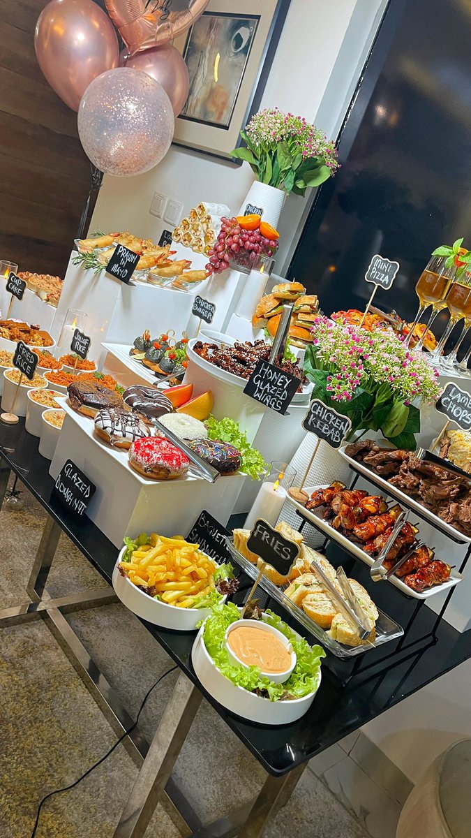 5minstop's tweet photo. A Feast for the Eyes and taste buds for KIKE’S 30th Birthday.

#canapes #partyvibe #foodstagram #fingerfood #foodlove #Tastytemptation #foodiefun #smallbites #nostimo #foodstylist https://t.co/irgYlq6LKp