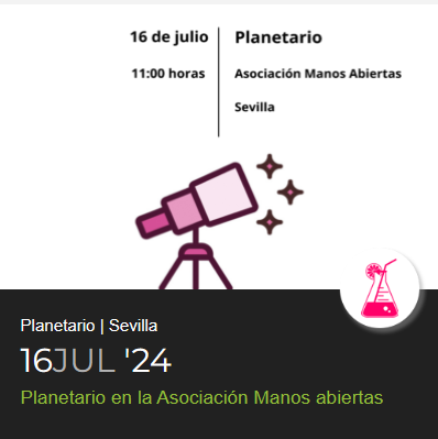 🪐🔭😎 Hoy estamos en el Polígono Norte de Sevilla con <a href="/ajmmaa/">Manos Abiertas con Norte</a> para disfrutar de la #astronomía en un #planetario 
Te lo contamos
👉i.mtr.cool/rcrimlwjax

#CienciaalFrequito <a href="/UniversidadAnd/">Consejería Universidad, Investigación e Innovación</a> <a href="/FECYT_Ciencia/">FECYT</a>
