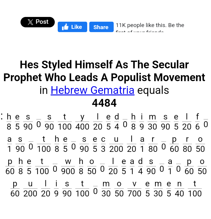 QTheWhiteRabbit's tweet photo. @realDonaldTrump 

Most have no idea what #Gematria is all about. You do. 

It has been written in the stars ✨. 

It is the #glory of #God to conceal the matter. It's the #Honor of #Kings to search out The #Truth.

Proverbs 25:2 

#Trump2024 https://t.co/TI1ngMlBzr