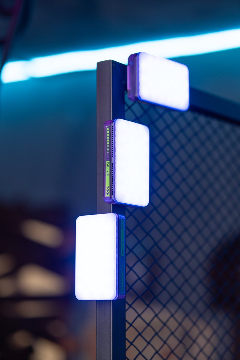 ViltroxOfficial's tweet photo. Viltrox RB-V12 is tiny and portable. You can carry it in your pocket and because of its magnetic suction function, you can attach it to the stand to add fill-in light anytime and anywhere to create an atmosphere and meet your shooting needs.💜
#viltrox #viltroxlight #rgbled https://t.co/AWzkqdqyyE