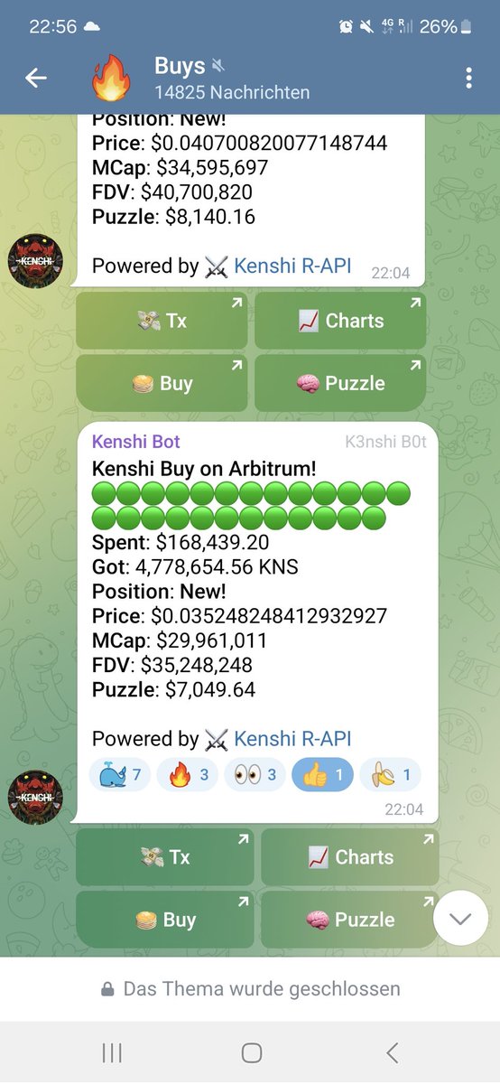 Iykyk. Dyor, buy, stake wait for generational wealth. Sell.

Insiders are buying what are u waiting for? You hate money?
Peak bull run 1 - 15b.

They have a new client with millions of users and there's a little bit of load on their indexing database. They'will scale it up.

$KNS