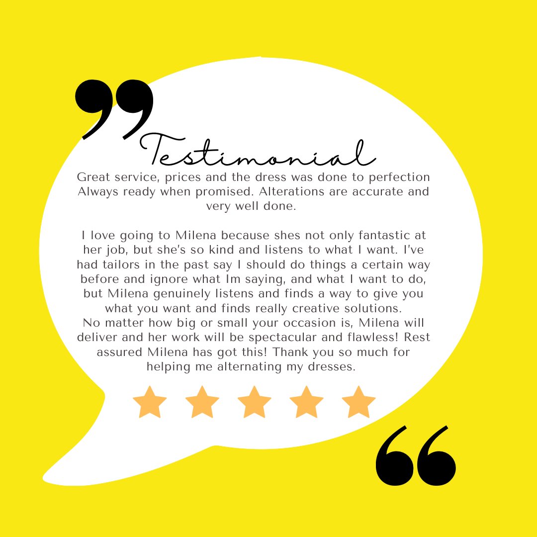 A heartwarming review from Joyce recently! 💛

Please leave us a review online if you’ve visited us recently! 

#thezipyard #shoplocal