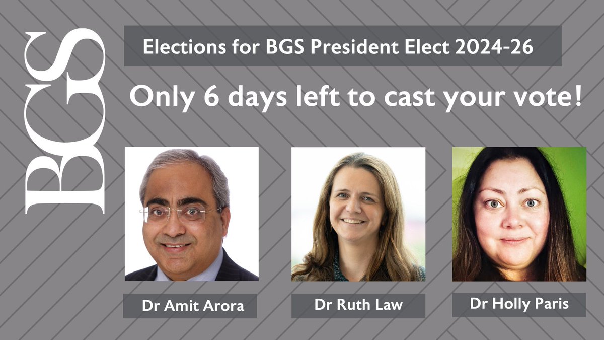 British Geriatrics Society tweet media