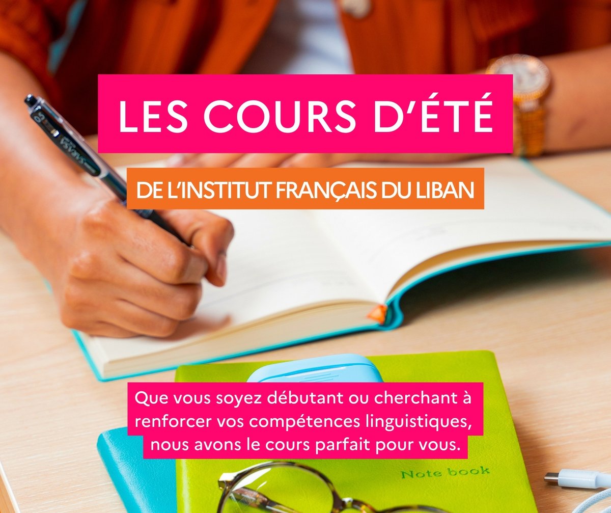 Apprenez le français et le libanais cet été à l’Institut français du Liban!
Découvrez le programme intégral de nos cours ici 👇🏻
institutfrancais-liban.com/actualite/les-…