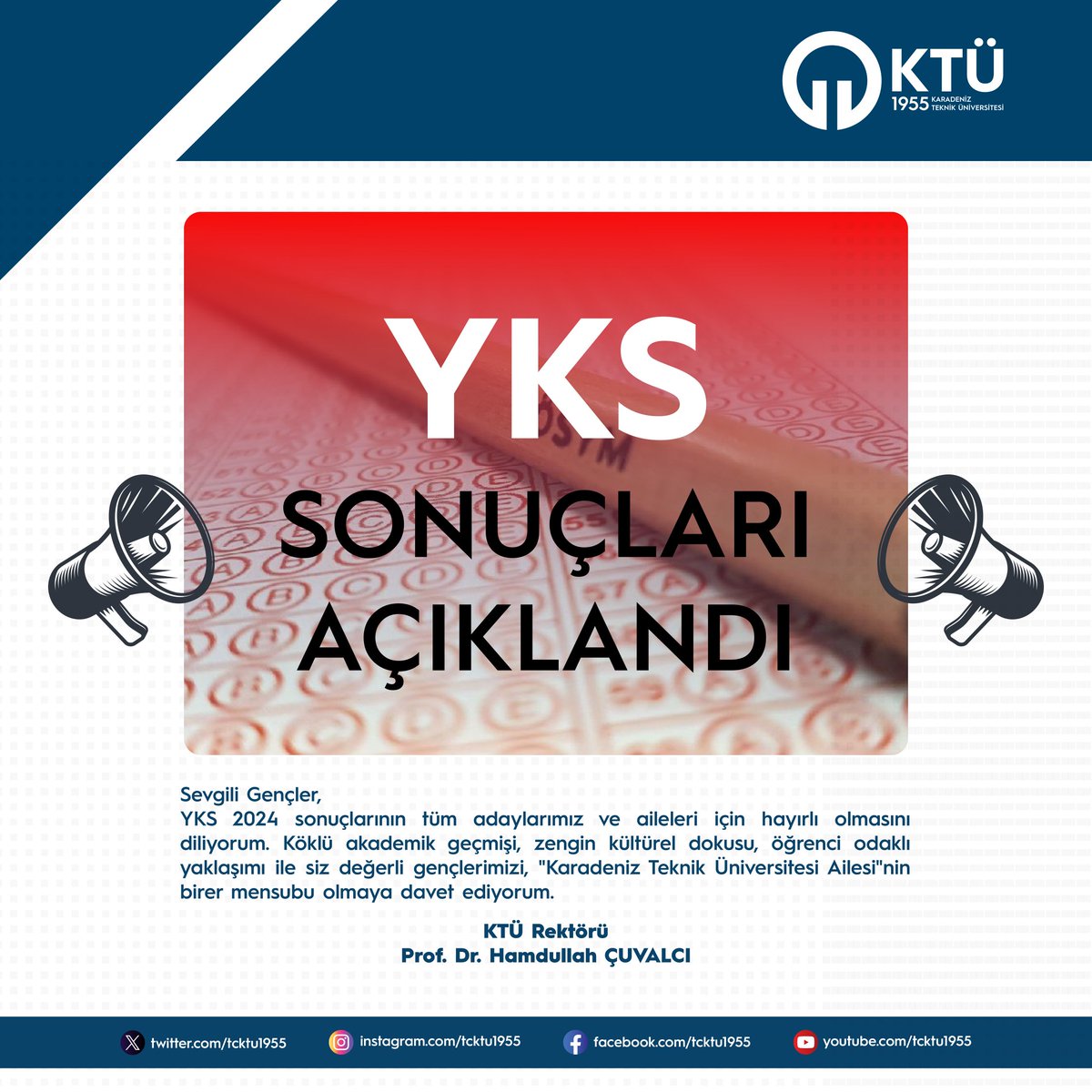 Prof.Dr. Hamdullah Çuvalcı tweet media