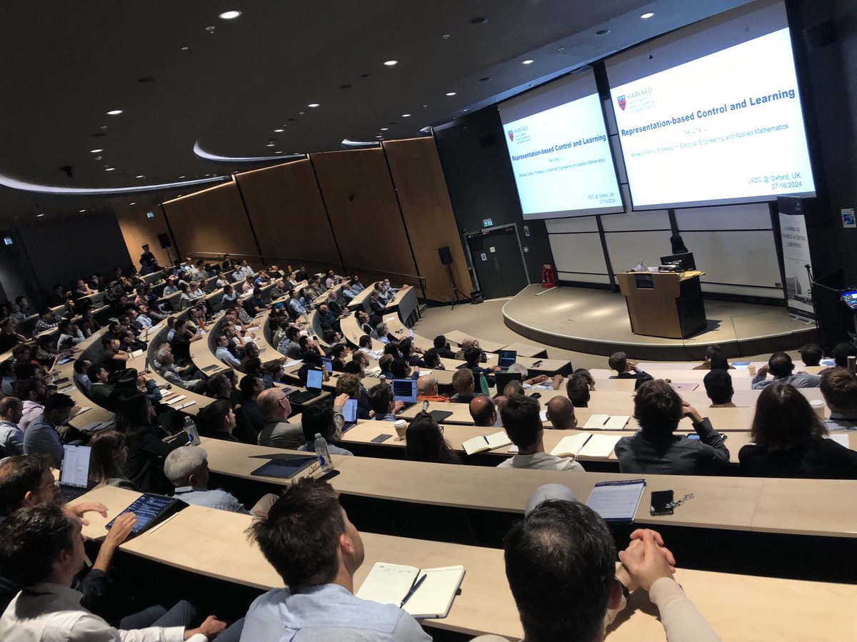 Prof. Na Li from Harvard kicking off L4DC with a plenary.