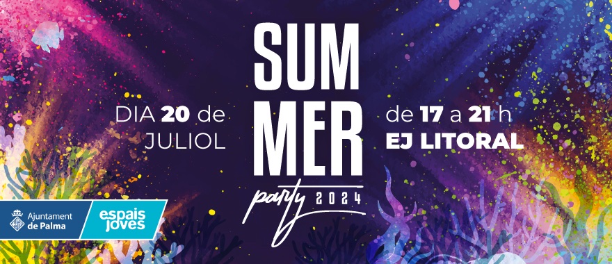 espaisjoves's tweet photo. La sisena edició 2024 de la Summer Party tindrà lloc el dissabte 20 de juliol a partir de les 17 h. Te la perdràs? No deixis passar l’oportunitat de visitar l’Espai Jove Litoral i de gaudir d'aquesta  edició. 
https://t.co/v3FSRD0Ah8 https://t.co/67ia3wVIkJ