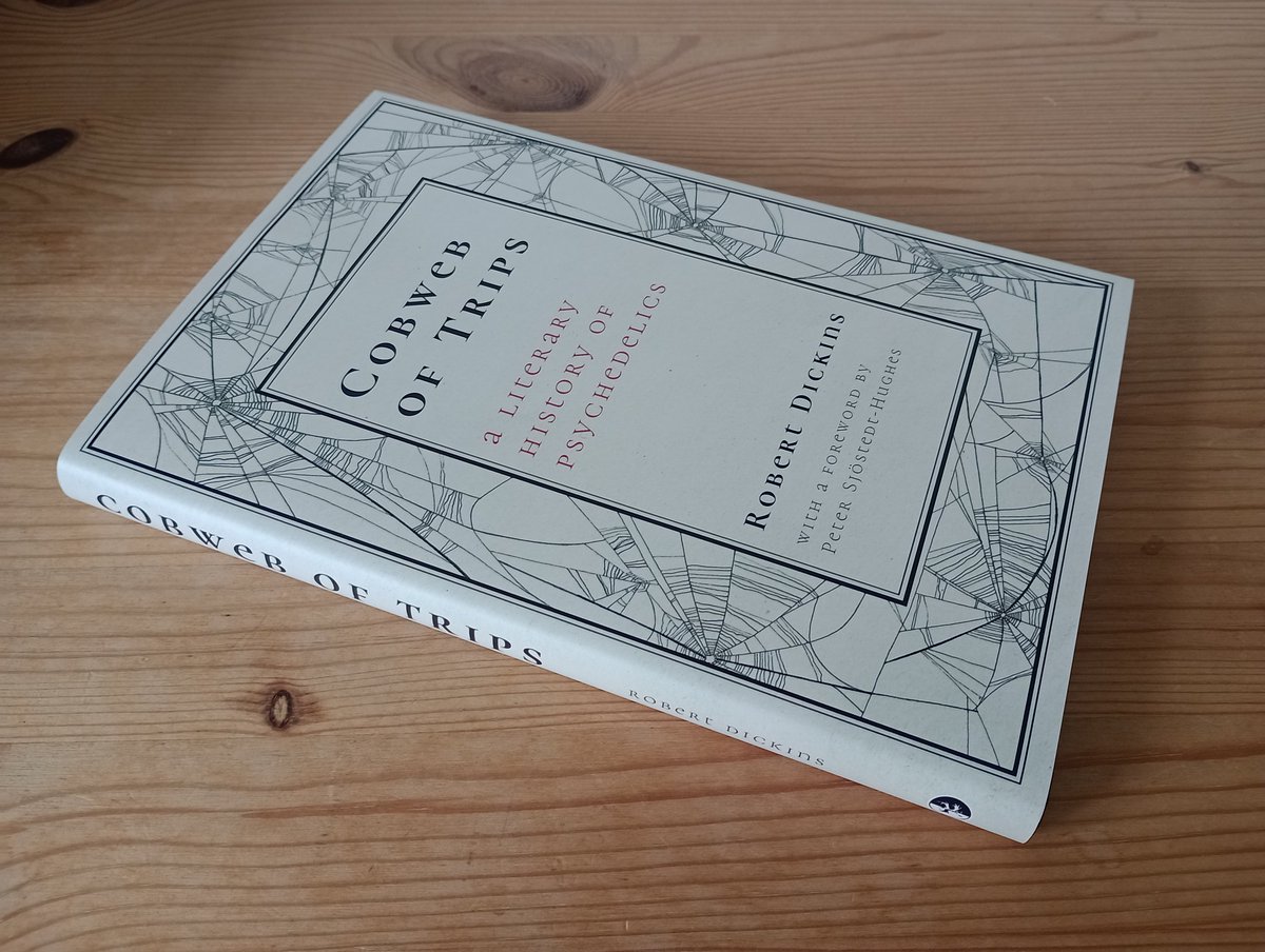 Psychedelics have always been confrontations with the self, the political and the divine.

In Cobweb of Trips: A literary history of psychedelics, <a href="/cofgodas/">Robert Dickins</a> tells the story of this sublime thread, and more.

To learn more, get yourself a copy ⬇️

tinyurl.com/59m3sc3h

/End