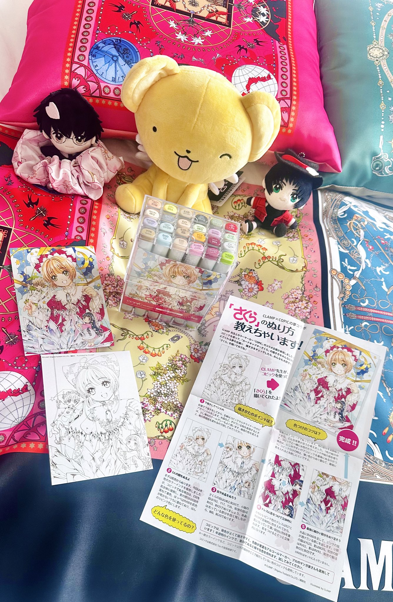 CLAMP 豪華ポスターセット！ CLAMP展公式画集『COLOR』 豪華版の受注開始 | clamp-net.com