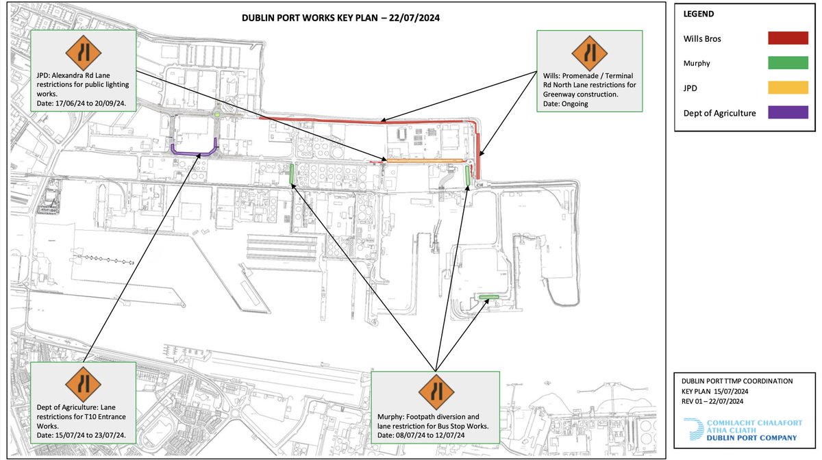 Dublin Port Traffic tweet media