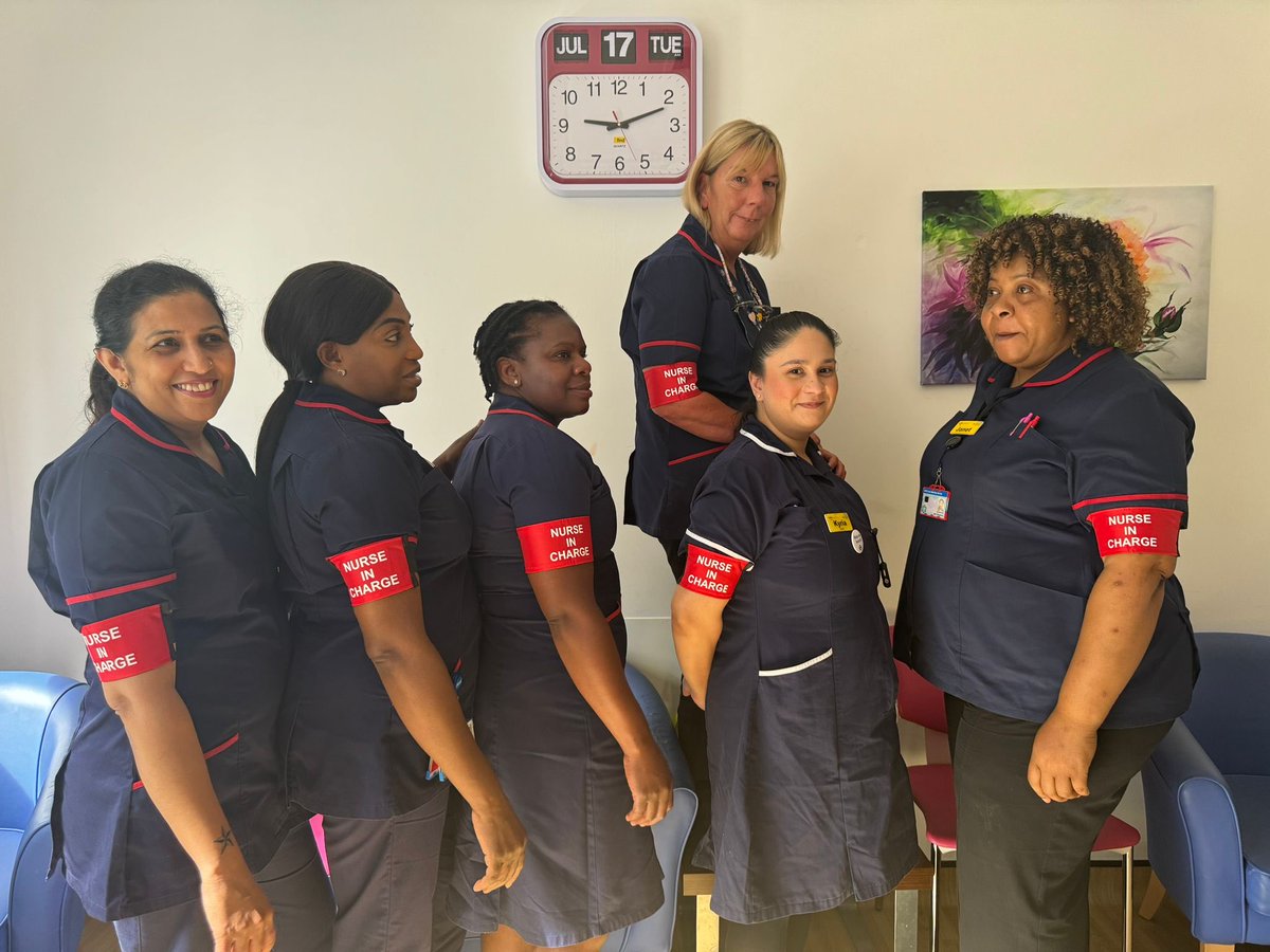 Jackie Wood (@jacwood1wood) on Twitter photo The surgery division are fashioning new Nurse In Charge armbands this morning. We love these❤️We hope it will be clearer for patients, visitors and staff to identify who is coordinating the shift🤩<a href="/surgerywxh/">SURGERYWXH</a> <a href="/neilbourke1988/">Neil James Tubridy Bourke</a> <a href="/ratansiz/">💙Zebina Ratansi, MBE, RN💙</a> The surgery division are fashioning new Nurse In Charge armbands this morning. We love these❤️We hope it will be clearer for patients, visitors and staff to identify who is coordinating the shift🤩<a href="/surgerywxh/">SURGERYWXH</a> <a href="/neilbourke1988/">Neil James Tubridy Bourke</a> <a href="/ratansiz/">💙Zebina Ratansi, MBE, RN💙</a> 