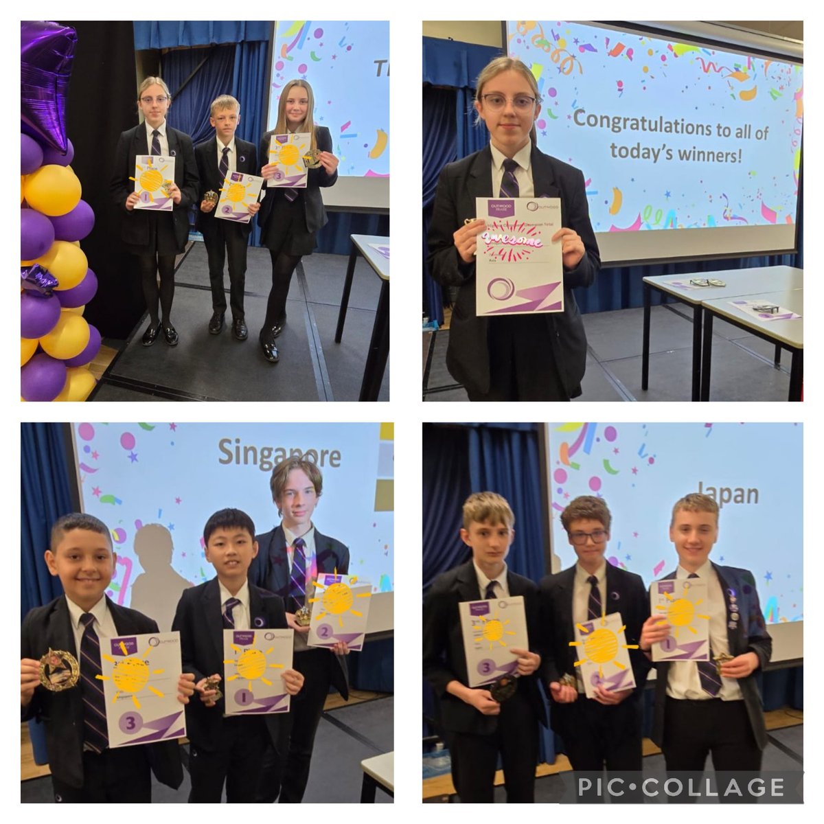 Outwood_Valley's tweet photo. Well done to our top Classroom Champions of the year in Asia.

A great team spirit in yesterday's praise assembly. 💜

#Praise #ItsWhoWeAre #ValuedAtValley https://t.co/3gGHJGLMDV