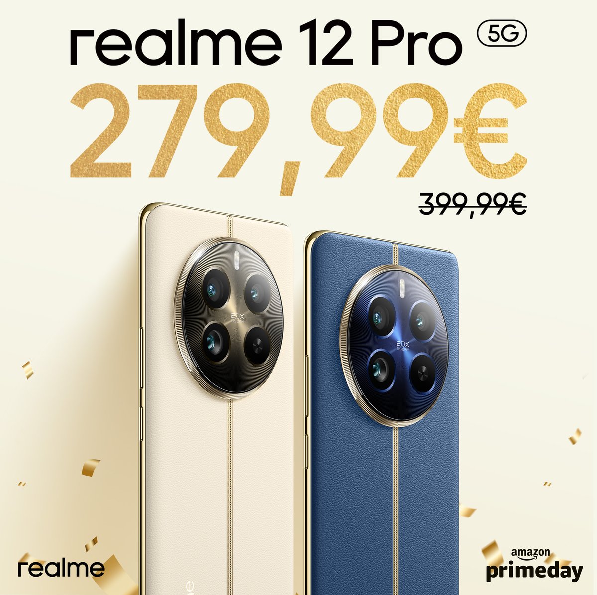 realmeespana's tweet photo. 🔥 #realme12Pro por solo 279,99€ 🔥 https://t.co/LN8mSK1iew