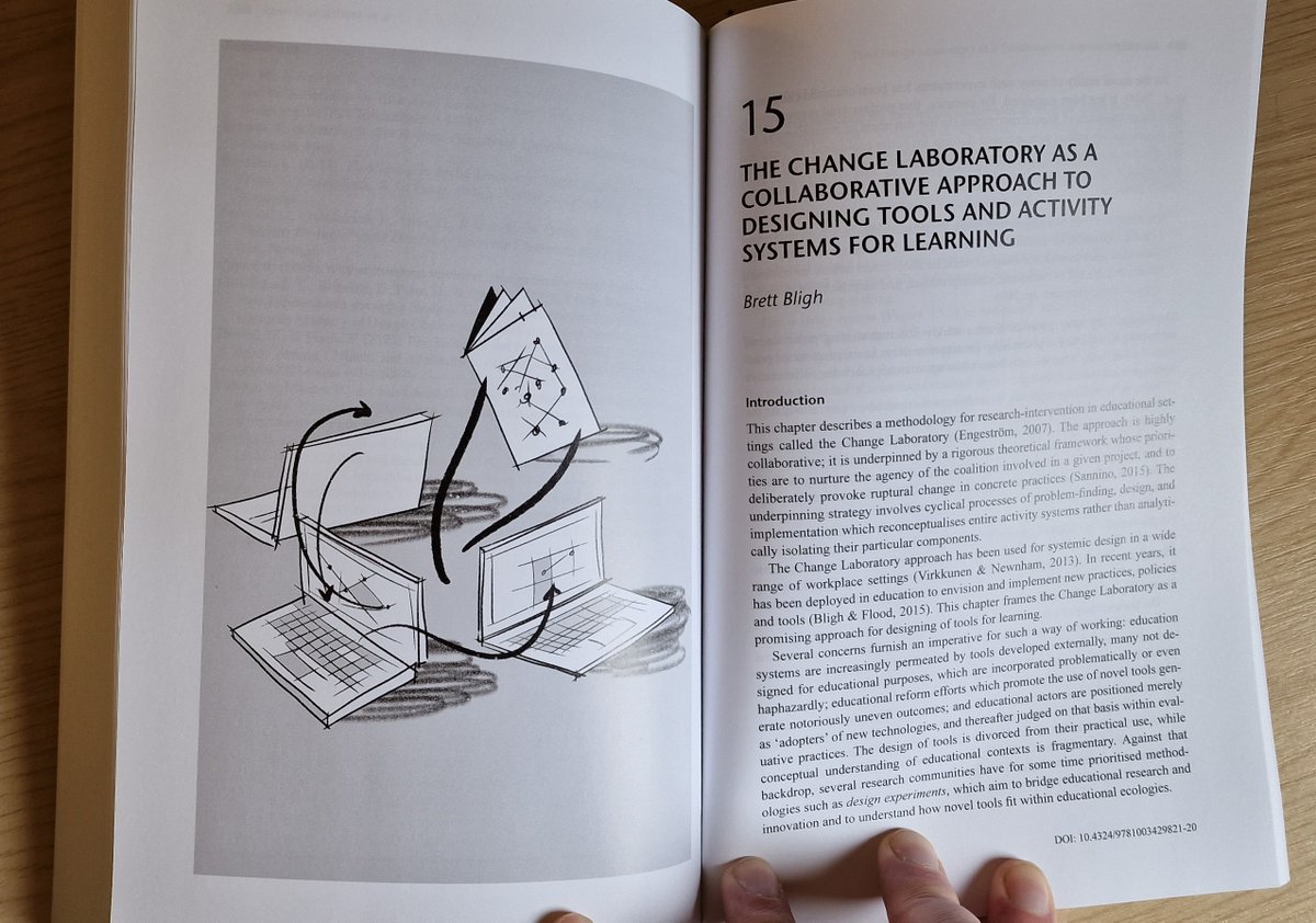 Brett Bligh (@brettbligh) on Twitter photo Delighted that my contributor copy of Design for Education has arrived in the post. Featuring my new #ChangeLaboratory chapter! Thanks to @ana_rute_costa and <a href="/RachelFDCooper/">Rachel Cooper OBE</a> for bringing this fascinating volume together. routledge.com/Design-for-Edu… <a href="/EdResLancaster/">Educational Research</a> <a href="/CtelLancaster/">CTEL:Lancaster</a> Delighted that my contributor copy of Design for Education has arrived in the post. Featuring my new #ChangeLaboratory chapter! Thanks to @ana_rute_costa and <a href="/RachelFDCooper/">Rachel Cooper OBE</a> for bringing this fascinating volume together. routledge.com/Design-for-Edu… <a href="/EdResLancaster/">Educational Research</a> <a href="/CtelLancaster/">CTEL:Lancaster</a>