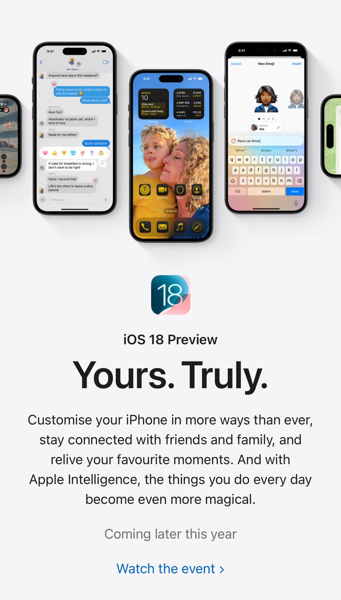 prathapgtech's tweet photo. iOS 18, public beta is now available for download. I've created a detailed video showcasing the top features of iOS 18—watch it to discover the exciting new updates!
Watch video👇
https://t.co/sQJZKiP8f6
#iOS18 #APPLE #iPhone #iOS18beta #iOS18Publicbeta https://t.co/X6p04JSgSb