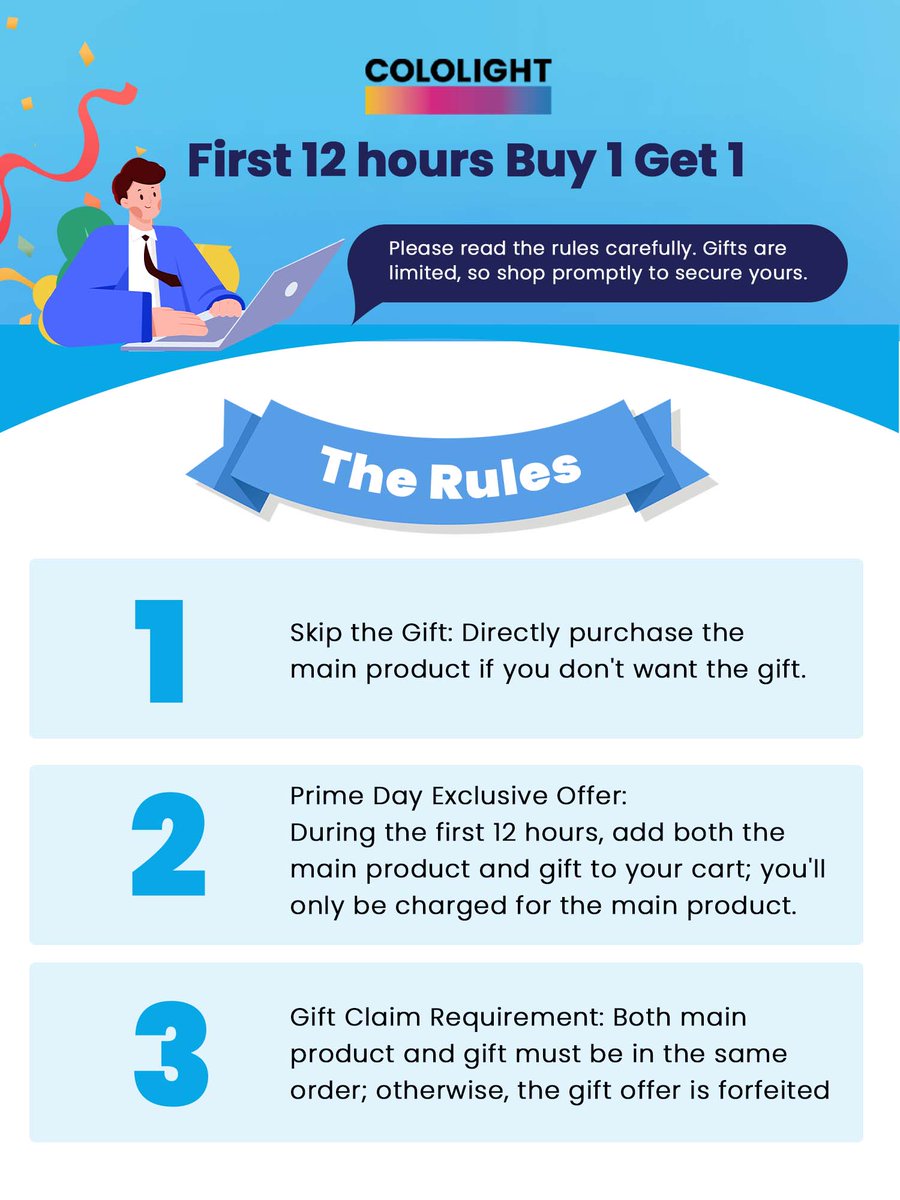 Get ready to light up your space with our unbeatable Prime Day deals! For the first 12 hours only, we're offering an exclusive BUY 1 GET 1 FREE deal! 🌟💡

Shop here:
amzn.to/3Y2FpQr