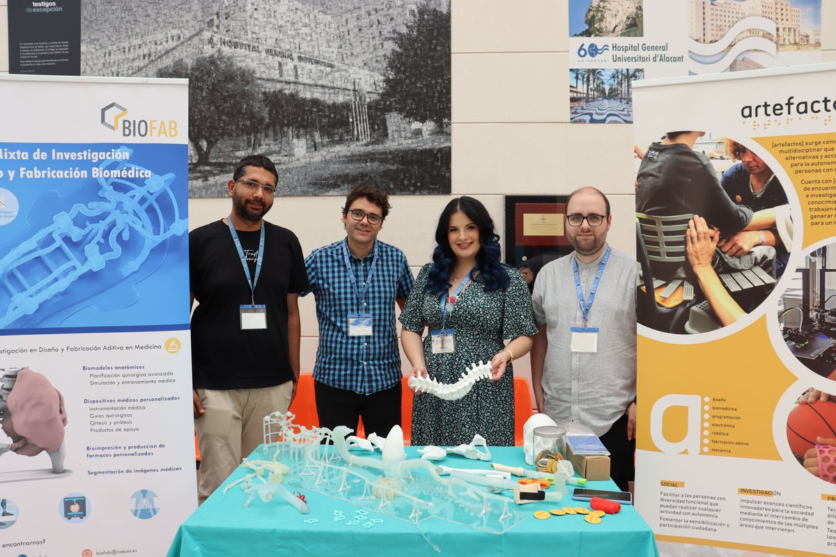 biofab_alc's tweet image. 🎉 Queremos expresar nuestro más sincero agradecimiento a todos los que asistieron y participaron en las II Jornadas BioFab, en colaboración con @isabial_iis  el pasado 5 de Julio. ¡Gracias a vosotros, el evento fue todo un éxito!

#ISABIAL #UA #Investigación #IngenieríaBiomédica