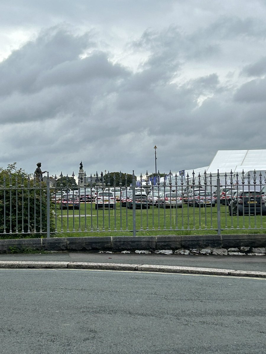 Tell me <a href="/plymouthcc/">Plymouth City Council</a> how a 20mph zone stop sport parking. By the way the ambulance has stoped with engine running so that driver can have a cigarette