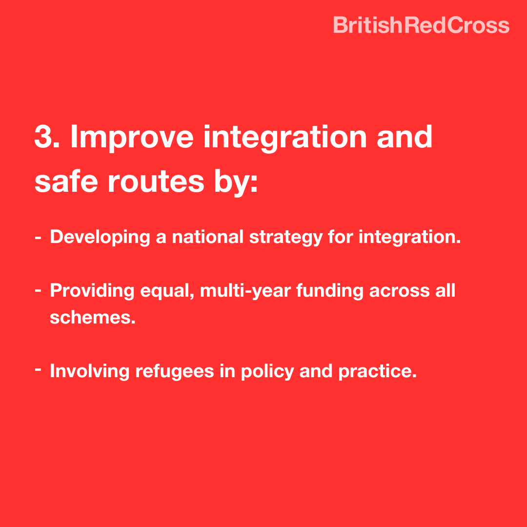 RedCrossPolicy's tweet photo. This report draws on qualitative research from displaced Ukrainians and professional stakeholders, to make recommendations to the UK and devolved governments on improving housing and safe routes for all displaced people.
#FindingASafeHome https://t.co/JhGMiehvQm