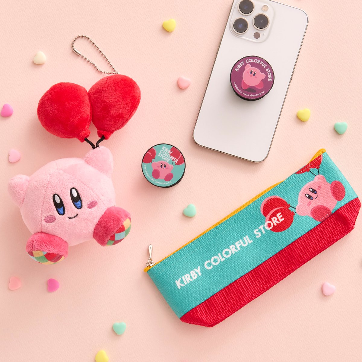 KIRBY_COLORFUL's tweet photo. \オンラインショップに登場❗/
期間限定ショップで大人気の「ふうせんマスコット」やモバイルアイテムなどが、7月19日(金)に入荷します🎈
お買上げプレゼントもございますよ🎁
🔽アイテム一覧はこちら!
https://t.co/ijtFVL68Y6
#星のカービィ #COLORFUL_STORE #カラフルストア https://t.co/fDv4OhnG3e