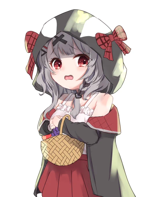 な、なんですか…?さかずきんちゃん可愛いね〜#さかまた飼育日記 