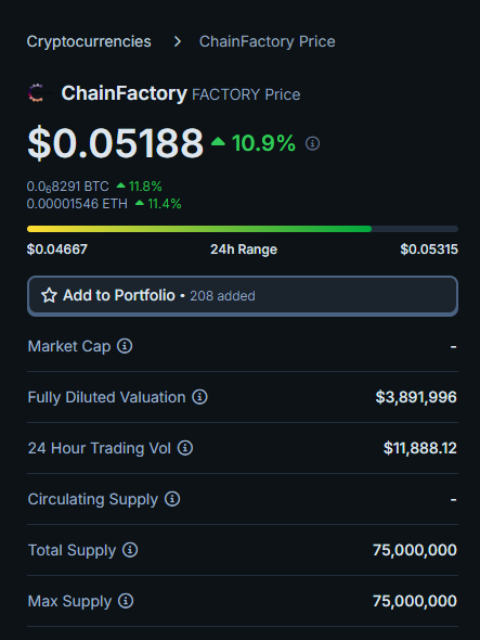 PayneResidence's tweet photo. #FACTORY @ChainFactoryapp will pump hard soon
#FACTORY is my highest conviction play this bull run, first mover token deployment dApp with unique blockchain functions
Lowcap 3M market cap, doxxed team & working products
DEXT: https://t.co/PBwW1xzRz3
$ANYONE $PAAL #0x0 $HASHAI https://t.co/Ra1FSh9vVp