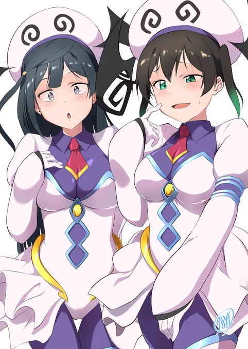 ドレスフォーム合同の第2弾にも寄稿させていただきました!前回副会長に着せた分、今回は着させられた侑ちゃんとせつ菜ちゃんです 