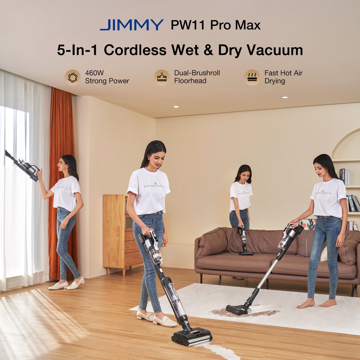 JimmyTech_EU's tweet photo. Get ready to be amazed by the brand-new 𝗝𝗶𝗺𝗺𝘆 𝗣𝗪𝟭𝟭 Series 𝗪𝗲𝘁 𝗗𝗿𝘆 𝗩𝗮𝗰𝘂𝘂𝗺𝘀!🔥

✨The all-in-one vacuum cleaner, available in 3 models.

▪︎ One-Click Connection
▪︎ IPX8 Waterproof Motor
▪︎ 110AW Large Suction Power
More info 🚀 https://t.co/Kkq815hc1Q https://t.co/j7BbNtiTbo