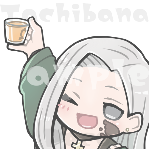 「酒呑雀士さん()主催のコラボ企画用イラストを描かせていただきました。 ご依頼あり」|立花でこのイラスト