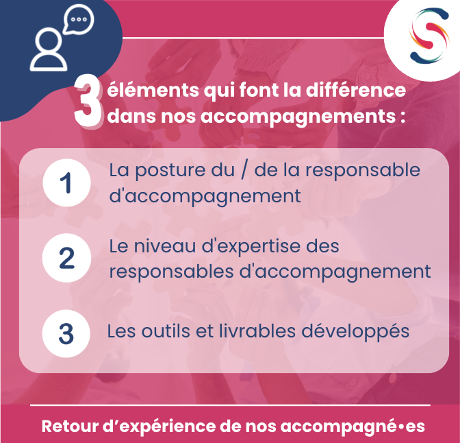 [Retour d'expérience de nos accompagné•es] 

Chez ScaleChanger, l'humain est au coeur de nos accompagnements et c'est ce qui fait en fait leur succès 💟

En savoir plus ici 👉 shorturl.at/EEkkn