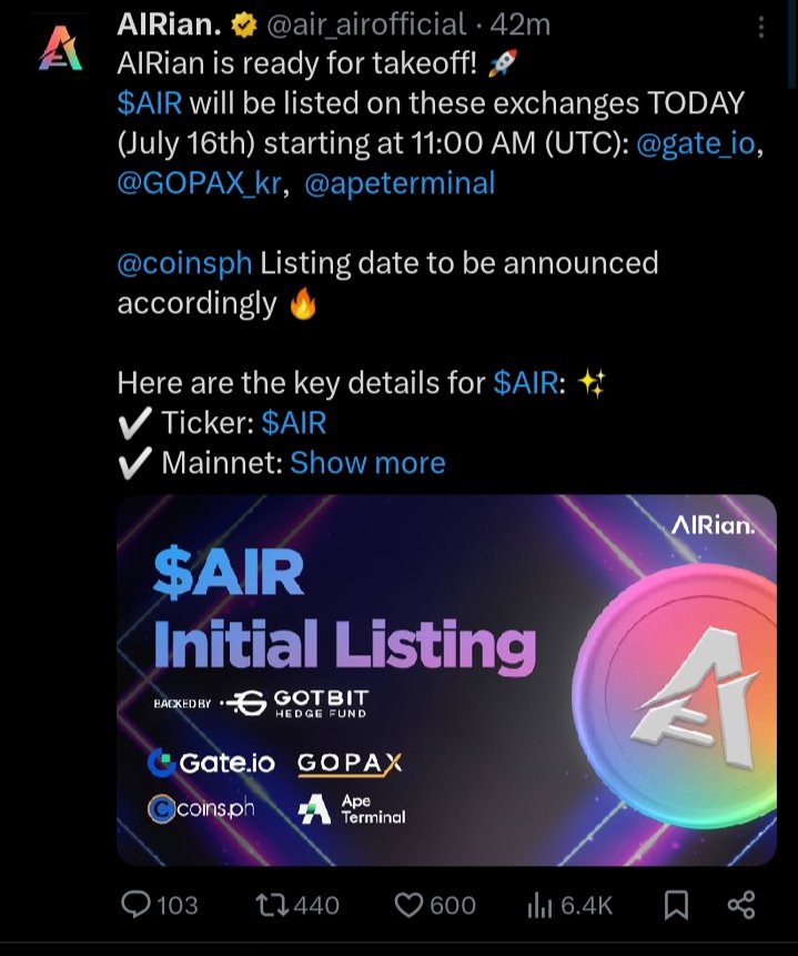 100% Free Money 💰 
0-Cost Airdrop 
Download Runner-x 
Input My Unique Code = SM3PFA
And You will get 2-$AIR