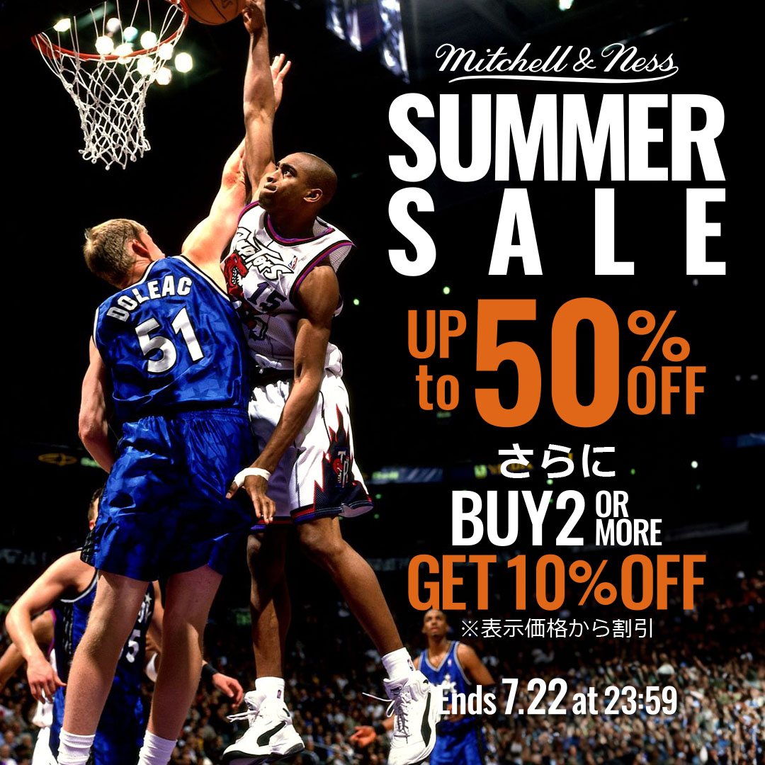 mitchellnessjp's tweet photo. SUMMER SALE 2024
UP to 50%OFF
追加キャンペーン　7/22まで！
BUY2 OR MORE GET 10%OFF
表示価格からさらに割引

#NBA
#NCAA
#NHL
#street
#basketballs
#fashion
#fashionista https://t.co/0HaH4HEOdT