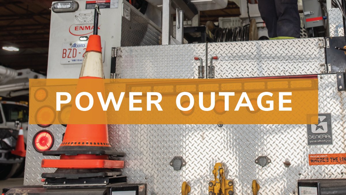 ENMAXpower's tweet photo. There's an unexpected power outage in New Brighton, Copperfield, Temple and McKenzie Towne. We are investigating the cause and the power will be restored as quickly as possible. For the latest updates, go to https://t.co/WOjWO0IeOp. (Ref. 0026) #yyc https://t.co/rQPSqvFaUb