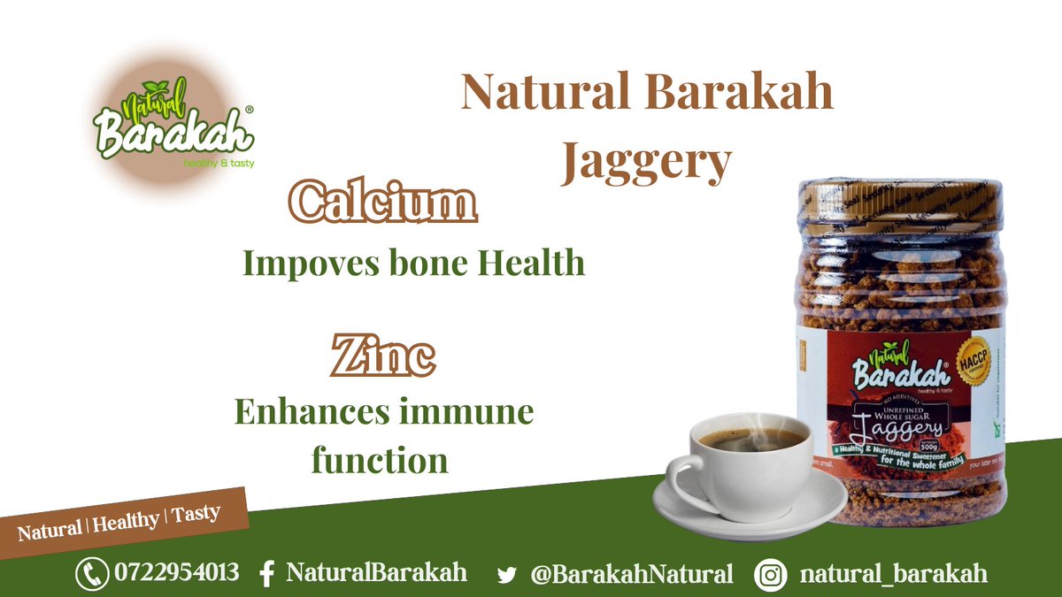 Natural Barakah jaggery.
Natural
Healthy 
Tasty
.
.
.
Call:0722954013

#naturalbarakahbrandofproducts #naturalbarakahjaggery #natural #healthy #tasty