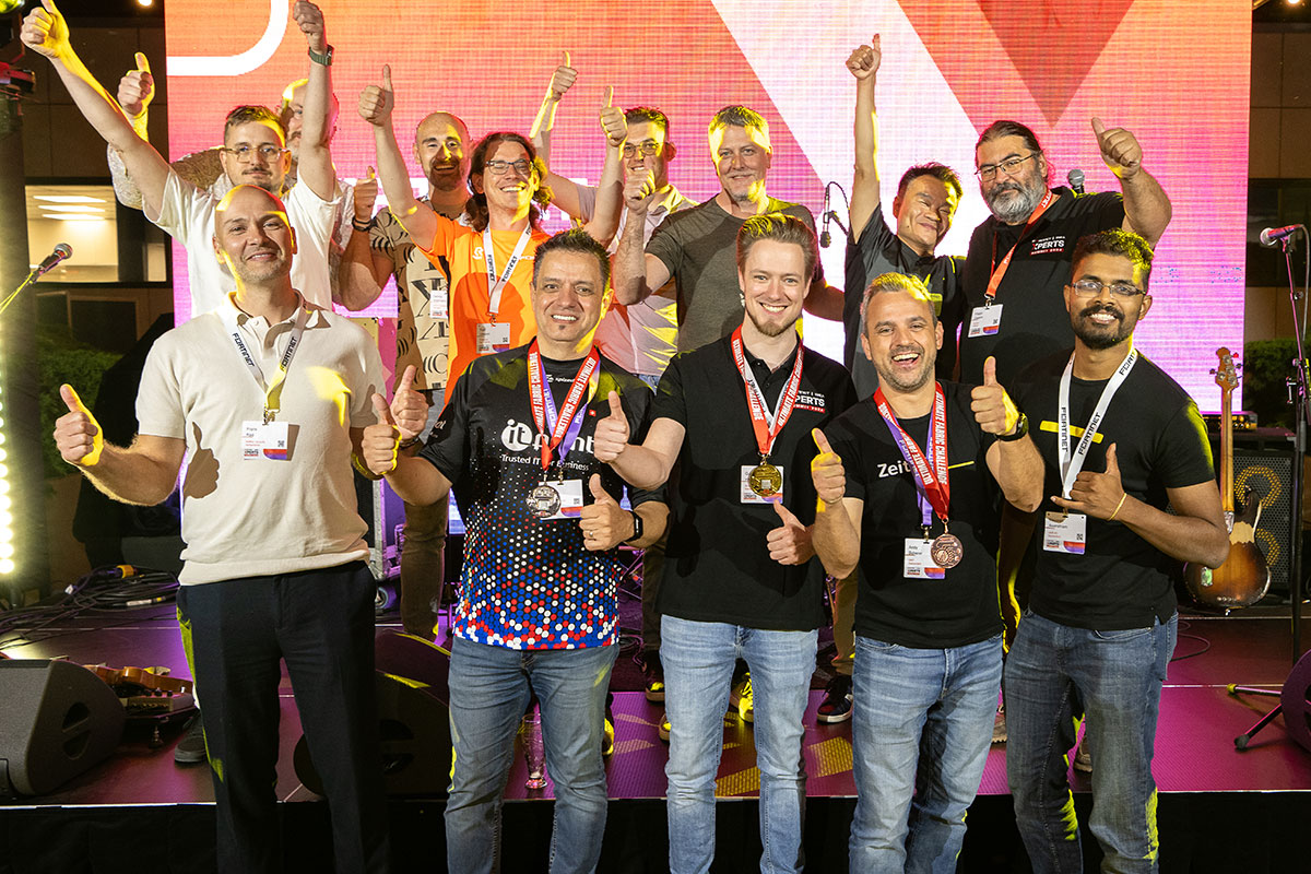 Unsere Netzwerk-Experten Mayu und Andreas glänzten bei der Fortinet XpertSummit in Prag! 🎉 Mayu erreichte den 8. Platz und Andreas den 3. Platz! 🏆 Nächster Halt: FortiAccelerate für die globale Challenge! 💪 #Fortinet #TechSummit #UltimateChallenge #TeamSuccess