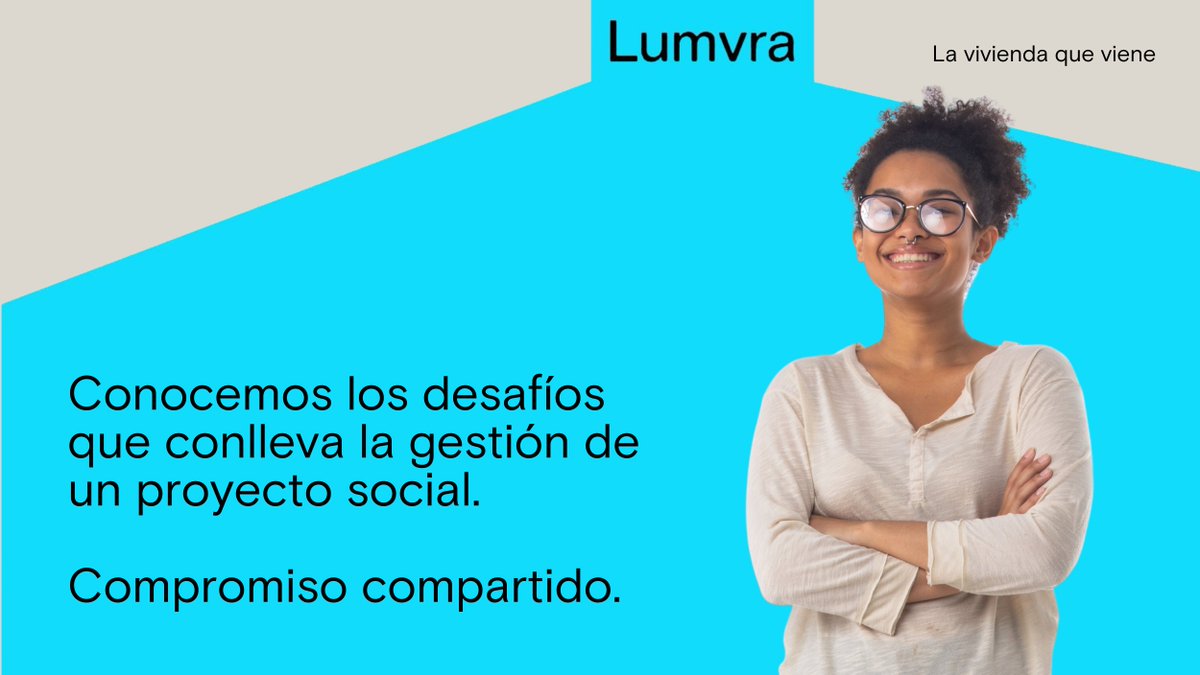 provivienda_org's tweet photo. La gestión de un proyecto social conlleva muchos desafíos y constantes cambios. Si quieres alcanzar un verdadero impacto, hazlo con el apoyo de #Lumvra, la primera Housing Association que opera a nivel estatal. 🔦🏠
https://t.co/KwGhVeEAx9 #CompromisoCompartido https://t.co/Q6Iev1ijzp