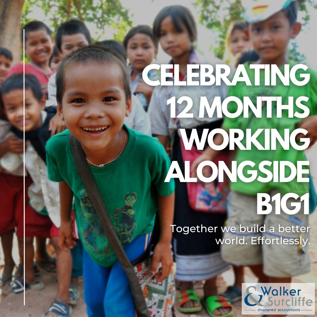 walkersutcliffe's tweet photo. We are proud to celebrate over 12-month of working alongside @B1G1 to support 16 of their incredible projects.

To celebrate we thought we would create a round-up of our first year and the positive changes we've achieved together!🎉

 #B1G1 #BusinessForGood #Wellbeing https://t.co/loKLDmciBK