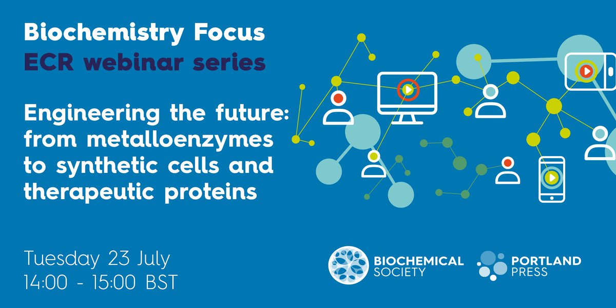Interested in synthetic biology? There's still time to secure your free place at our next webinar! Don't miss presentations detailing how this field is being used to engineer our future such as designing novel drugs and developing renewable carbon sources.
ow.ly/XyWN50SBrH9
