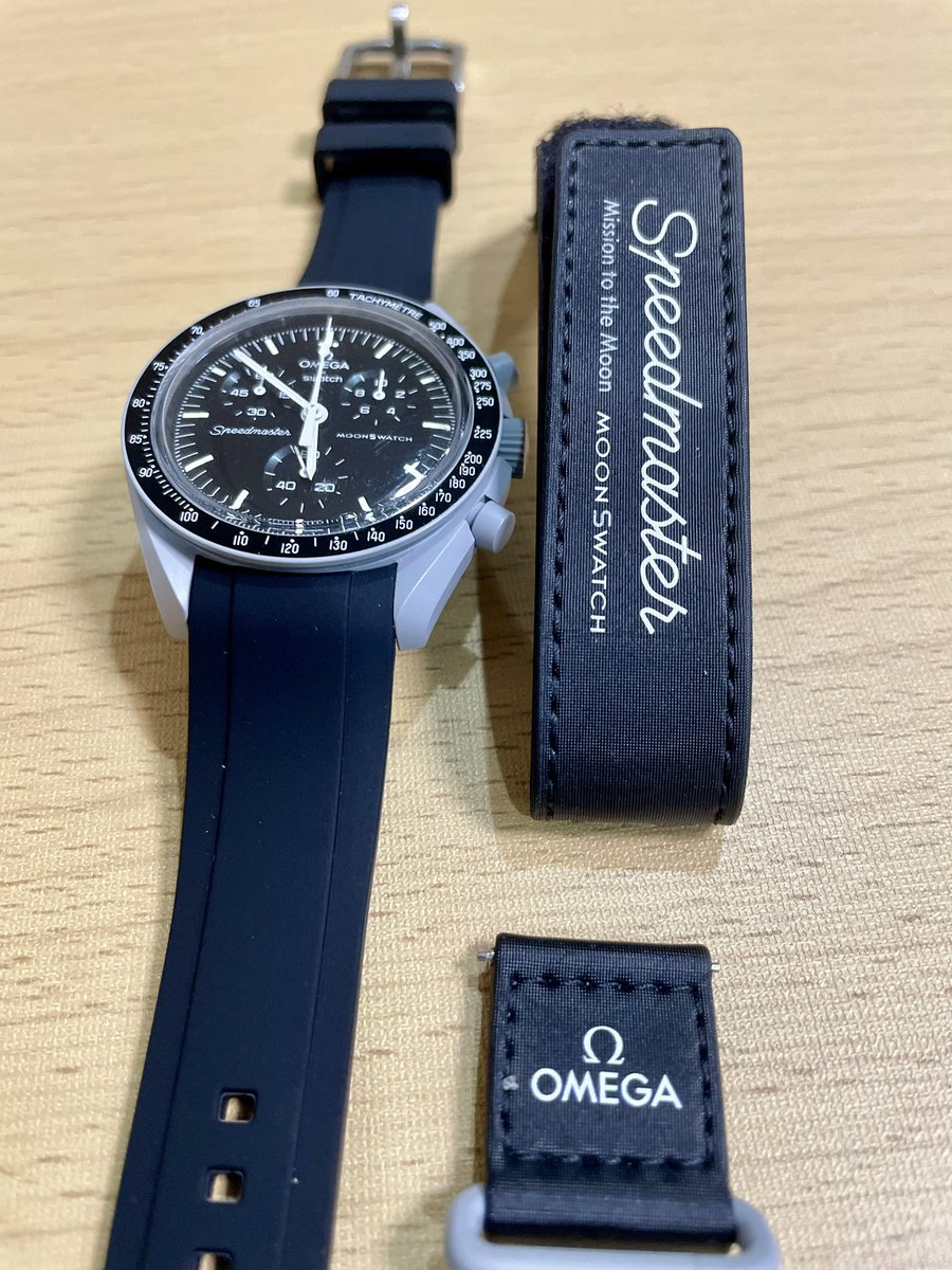 Dragon2Ik's tweet photo. #SwatchOMEGA の純正のベルトを変更

#swatch #OMEGA https://t.co/hzIllXQbdZ