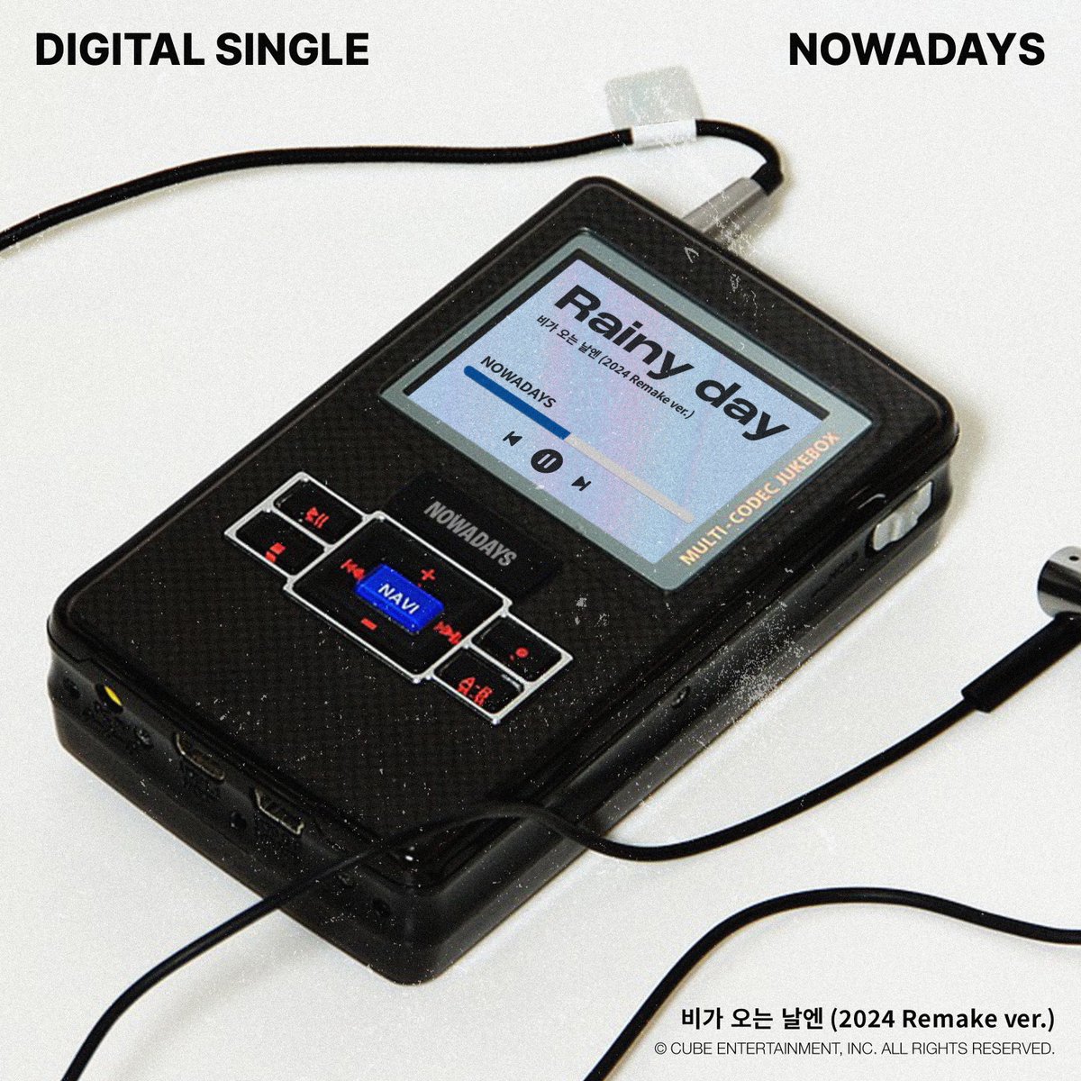 CUBE_NOWZ's tweet photo. NOWADAYS의 서정적인 분위기로 비 오는 여름날의 감성을 선사할 디지털 싱글 [Rainy day (비가 오는 날엔 (2024 Remake ver.))]이 발매되었습니다.

지금 전 온라인 음원사이트에서 만나보세요!

https://t.co/6ijVeJiUfw

#NOWADAYS #나우어데이즈
#Rainyday #비가오는날엔 https://t.co/RuJD8N14MD