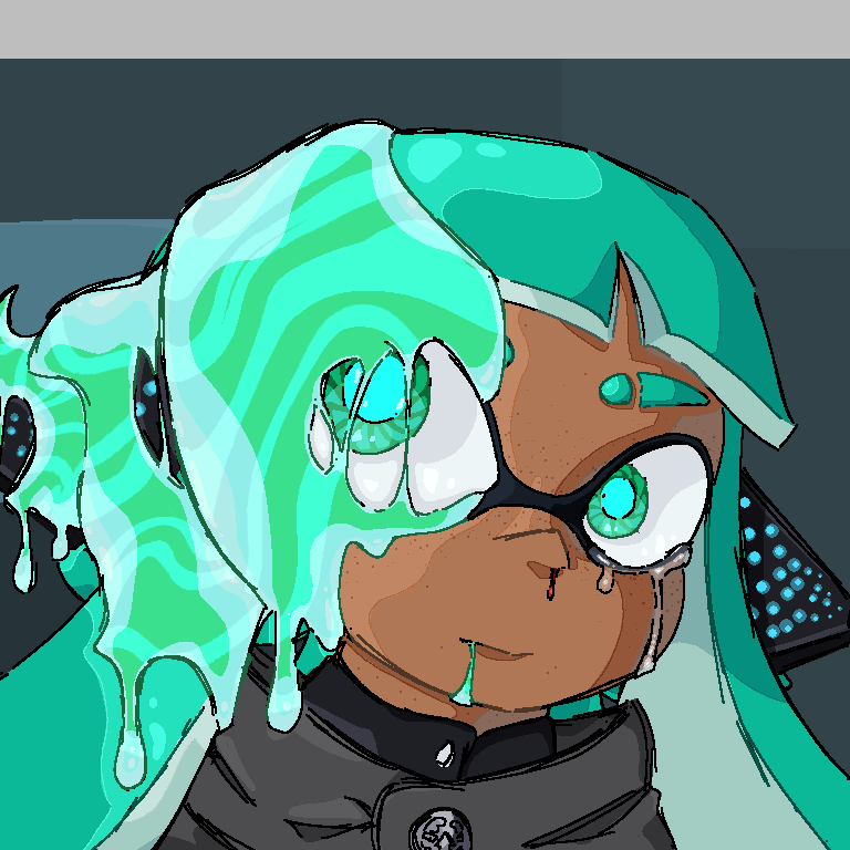 miakiikazu's tweet photo. tw// blood ?
.
.
.

agent three who is just another disposable player in commander tartars game #splatoon #splatoonart https://t.co/2sYsEzbglI