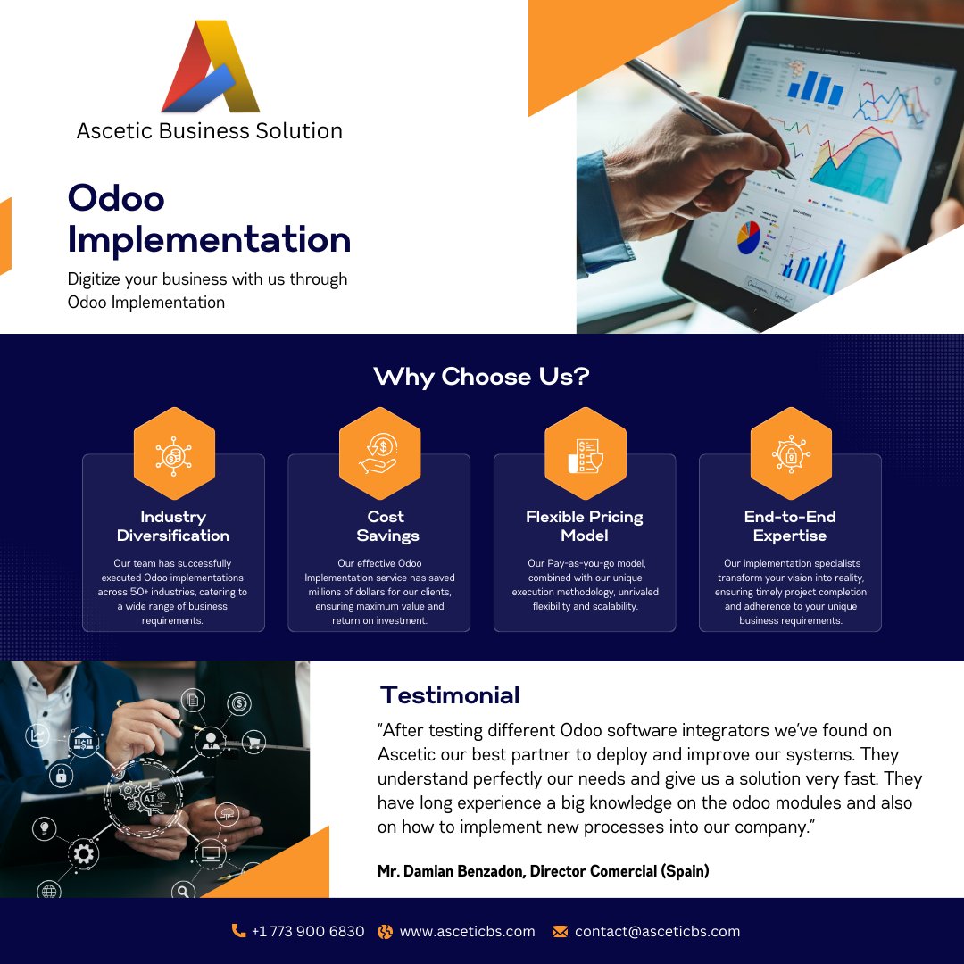 AsceticBs's tweet image. Take your business to the next level with us: bit.ly/3Z6iwtk

#Odoo18 #OdooVersionUpgrade #OdooConsultancy #OdooMigration #BusinessSolutions #ERPImplementation #ERP #SoftwareImplementation #Odoo #Odoo17 #OdooApps #OdooImplementation #OdooOdoers