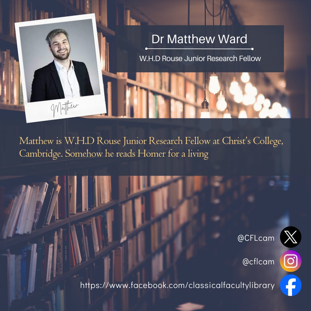 Classics Faculty Library tweet media